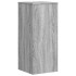 Soportes de plantas 2 uds madera gris Sonoma 30x30x70