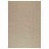 Alfombra ZIZUR aspecto yute interior/exterior beige 140x200