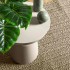 Alfombra ZIZUR aspecto yute interior/exterior beige 140x200
