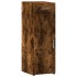 Aparador de madera de ingeniería roble ahumado 30x42,5x93