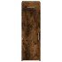 Aparador de madera de ingeniería roble ahumado 30x42,5x93