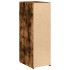 Aparador de madera de ingeniería roble ahumado 30x42,5x93
