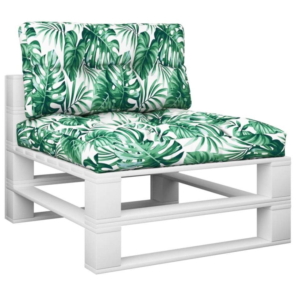 Cojines para palets 2 unidades tela estampado de