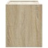 Mesitas de noche de pared 2 unidades roble Sonoma 45x30x35