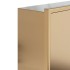 Hornacina ducha acero inoxidable dorado cepillado 62x32x9
