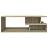 Mesa de centro madera de ingeniería roble Sonoma 102x55x35