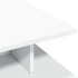 Mesa de centro madera de ingeniería blanco 102x55x35