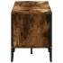Mueble de TV madera de ingeniería roble ahumado 180x34x41