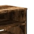 Mueble de TV madera de ingeniería roble ahumado 180x34x41