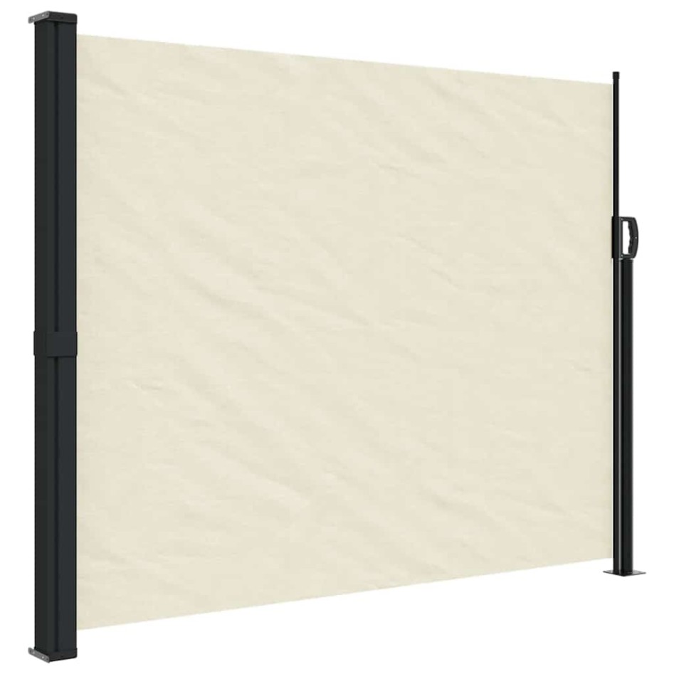 Toldo lateral retráctil crema 160x300