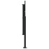Toldo lateral retráctil negro 100x500