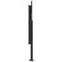 Toldo lateral retráctil negro 120x600