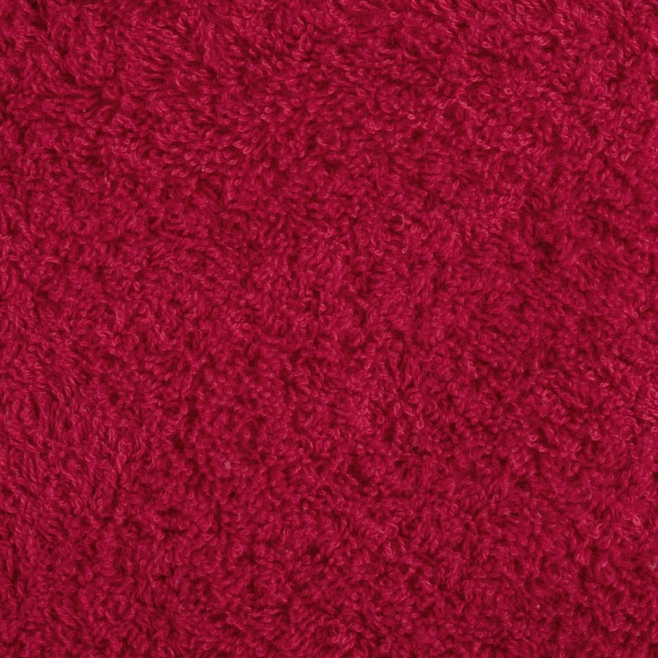 Toallas de sauna SOLUND 4 unidades rojo 80x200 cm 600