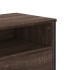 Mueble de TV madera de ingeniería marrón roble 122x34x41