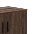 Mueble de TV madera de ingeniería marrón roble 122x34x41