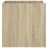Mesita de noche madera de ingeniería roble Sonoma 45x50x50