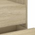 Mesita de noche madera de ingeniería roble Sonoma 45x50x50