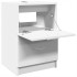 Armario de lavabo madera de ingeniería blanco 40x37x59