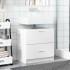 Armario de lavabo madera de ingeniería blanco 59x37x59