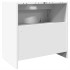 Armario de lavabo madera de ingeniería blanco 59x37x59