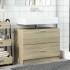 Armario de lavabo madera de ingeniería roble Sonoma 78x37x59