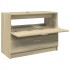 Armario de lavabo madera de ingeniería roble Sonoma 78x37x59
