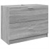 Armario de lavabo madera de ingeniería gris Sonoma 78x37x59