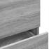 Armario de lavabo madera de ingeniería gris Sonoma 78x37x59