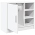 Armario para lavabo madera de ingeniería blanco 63x29x55