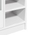 Armario para lavabo madera de ingeniería blanco 63x29x55
