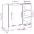 Armario de lavabo madera de ingeniería gris Sonoma 63x29x55
