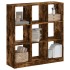 Estantería madera de ingeniería roble ahumado 102x32x108