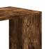 Estantería madera de ingeniería roble ahumado 102x32x108