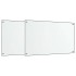 Salpicaderos cocina 2 uds vidrio templado transparente 70x40