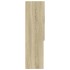 Armario de lavadora roble Sonoma 70,5x24x90