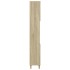 Armario de baño madera contrachapada roble Sonoma 30x30x190