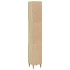 Armario de baño madera contrachapada roble Sonoma 30x30x190