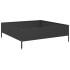 Arriate de acero negro 100x100x26