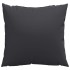 Cojines de sofá 4 unidades tela negro 60x60