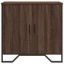 Aparador madera de ingeniería roble marrón 78x35,5x74,5