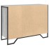 Aparador madera de ingeniería gris Sonoma 101x35,5x74,5