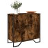 Aparador madera de ingeniería roble ahumado 78x35,5x74,5