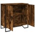 Aparador madera de ingeniería roble ahumado 78x35,5x74,5