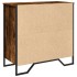 Aparador madera de ingeniería roble ahumado 78x35,5x74,5