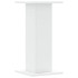 Soportes de plantas 2 uds madera ingeniería blanco 30x30x60