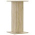 Soportes de plantas 2 uds madera roble Sonoma 30x30x60
