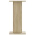 Soportes de plantas 2 uds madera roble Sonoma 30x30x60