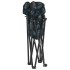 Sillas de camping con bolsillo plegable 2 uds estampado