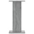 Soportes de plantas 2 uds madera gris Sonoma 30x30x60