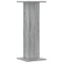 Soportes de plantas 2 uds madera gris Sonoma 30x30x80